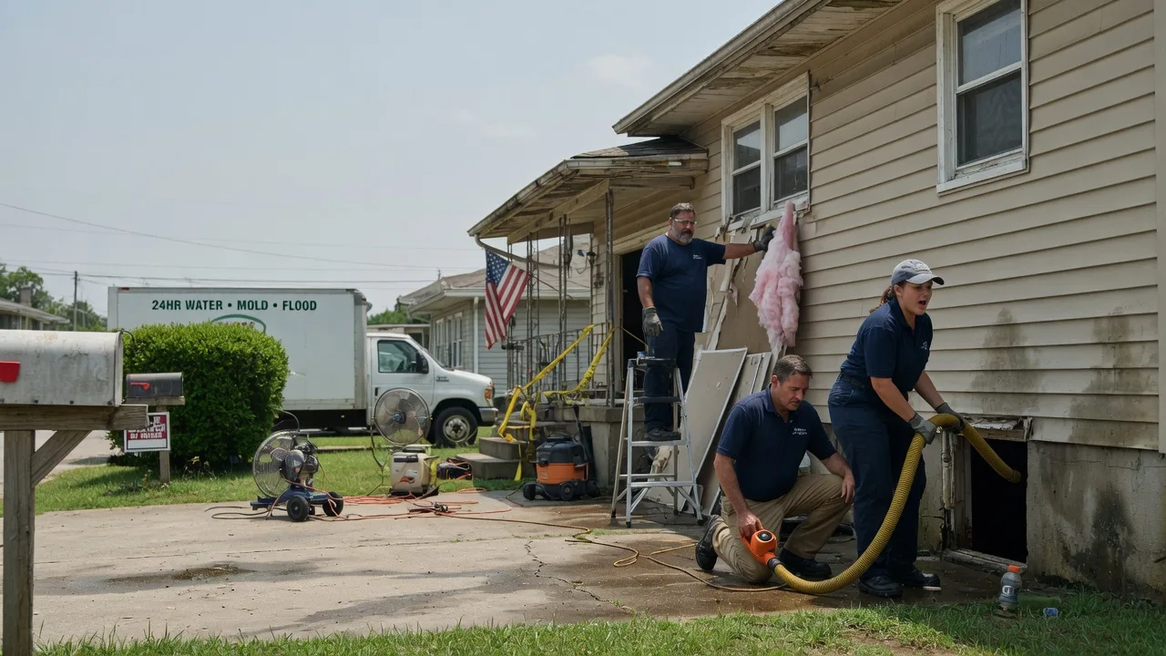 Water Damage Repair in Crossett, AR near me